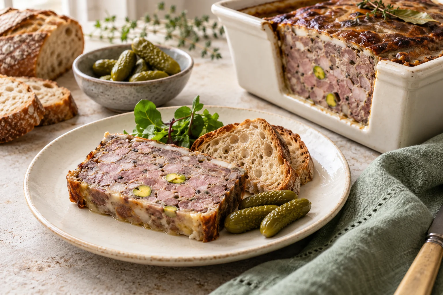Pâté de pigeon — illustration du sujet de l’article