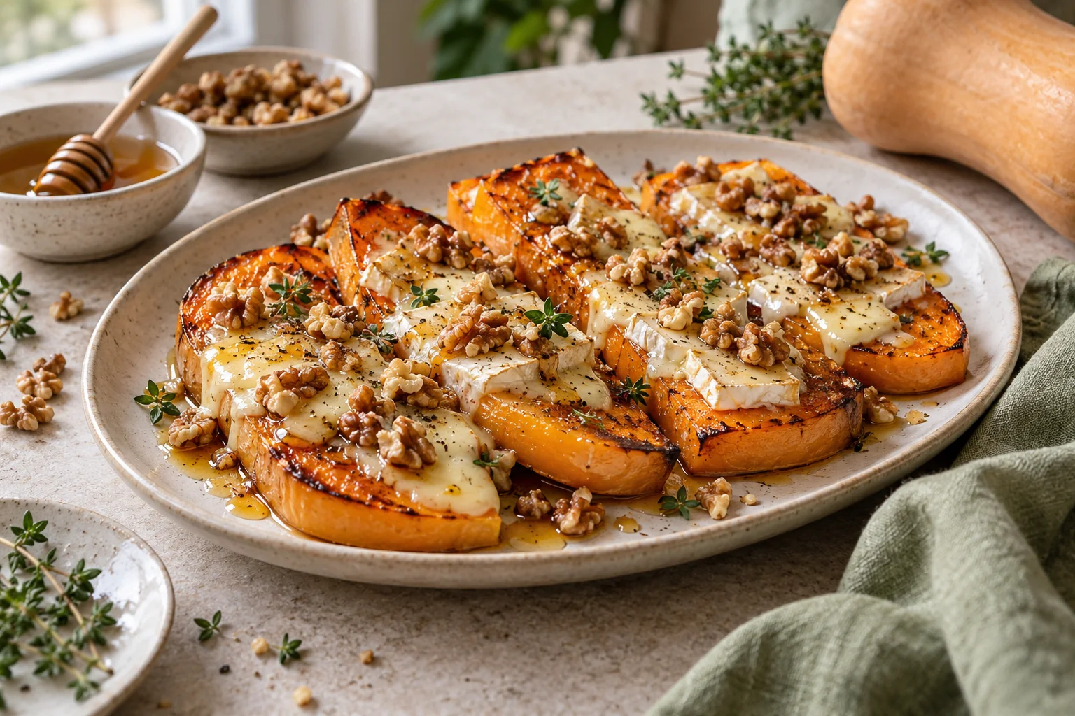 Butternut gratinée au brie — illustration du sujet de l’article