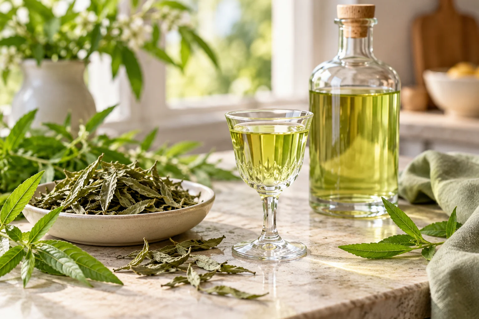 Liqueur verveine — illustration du sujet de l’article