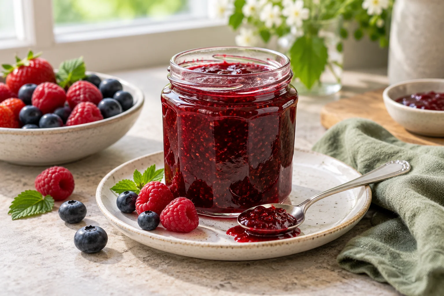 Confiture ouverte — illustration du sujet de l’article