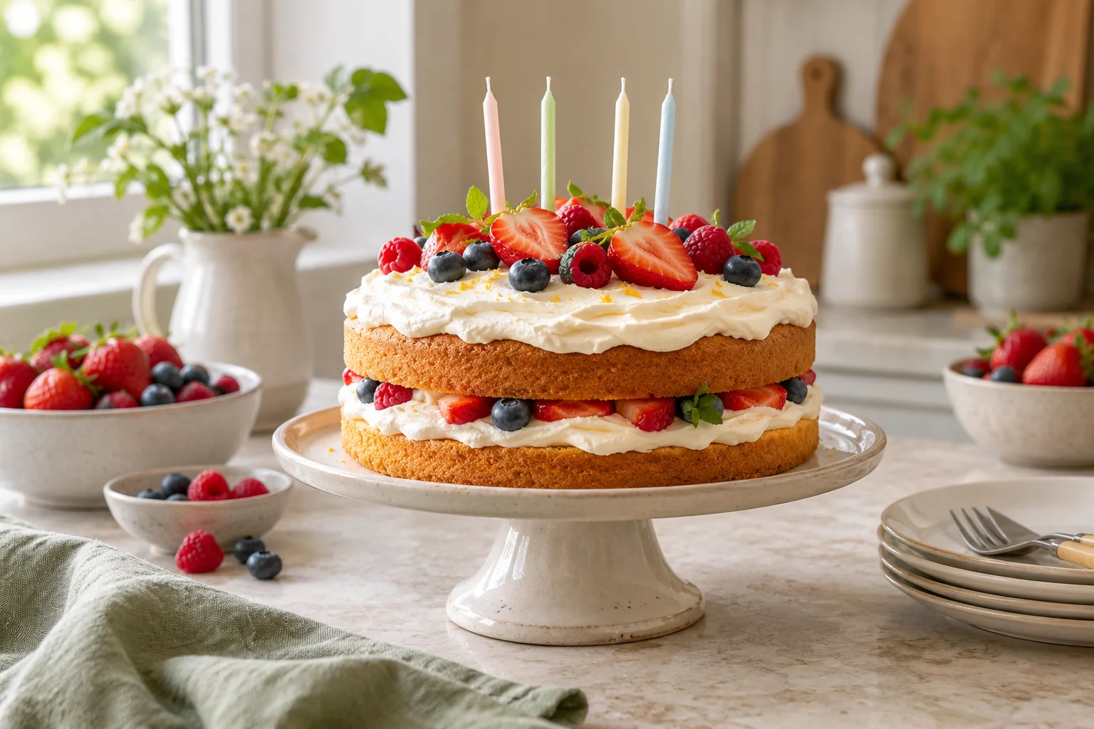 Gâteau enfant — illustration du sujet de l’article