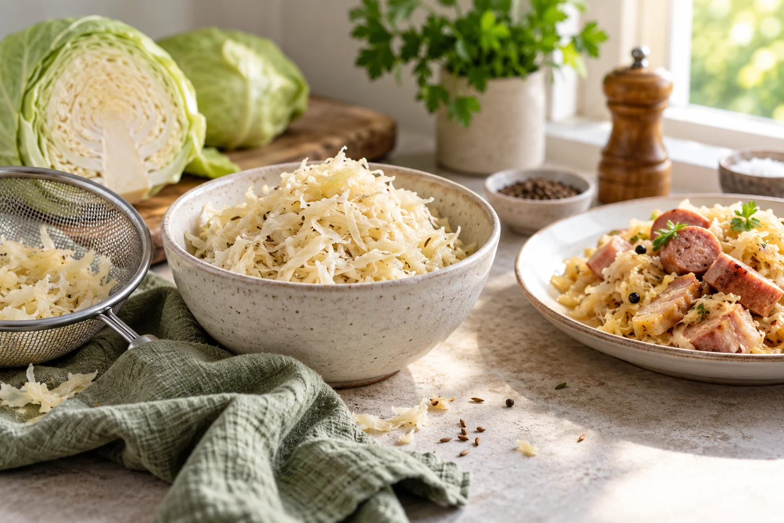 Choucroute crue — illustration du sujet de l’article