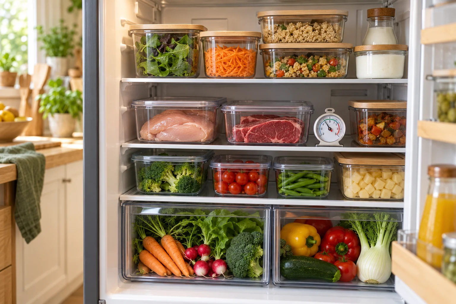 Trois habitudes pour un frigo propre : illustration du sujet