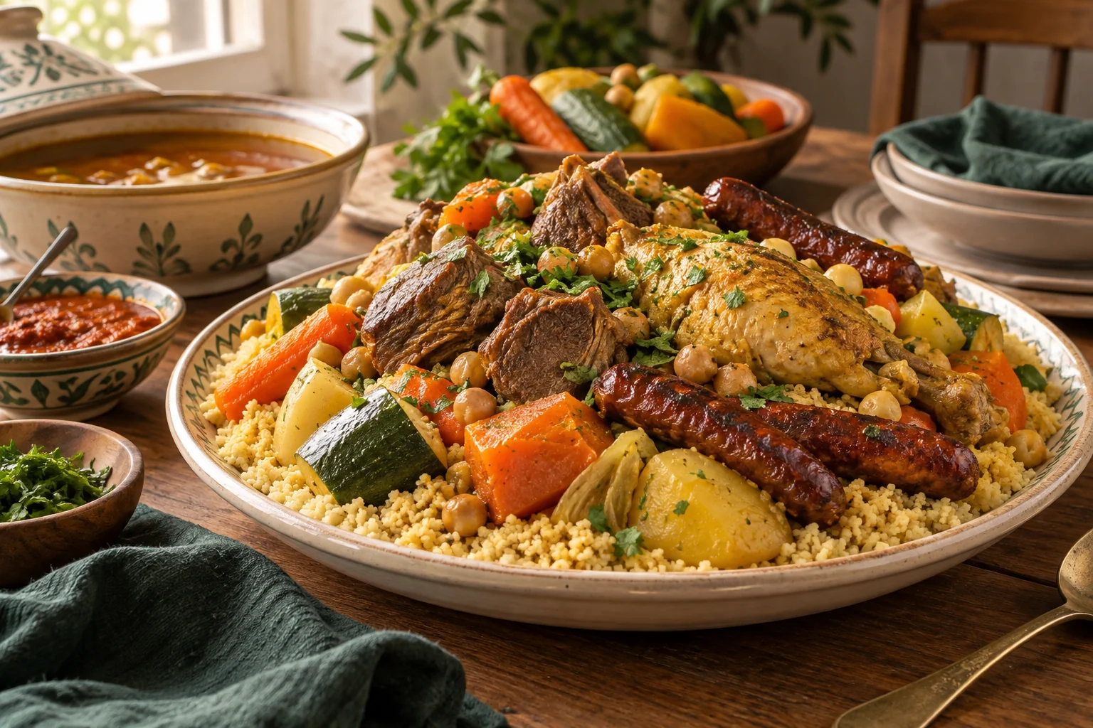 Couscous royal : présentation du plat