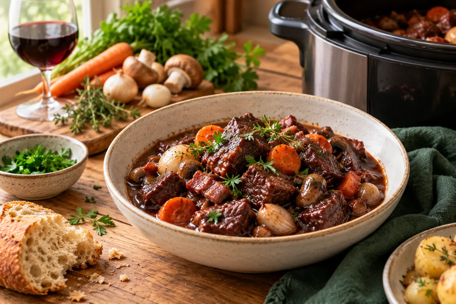 Bourguignon au Cookeo : présentation du plat