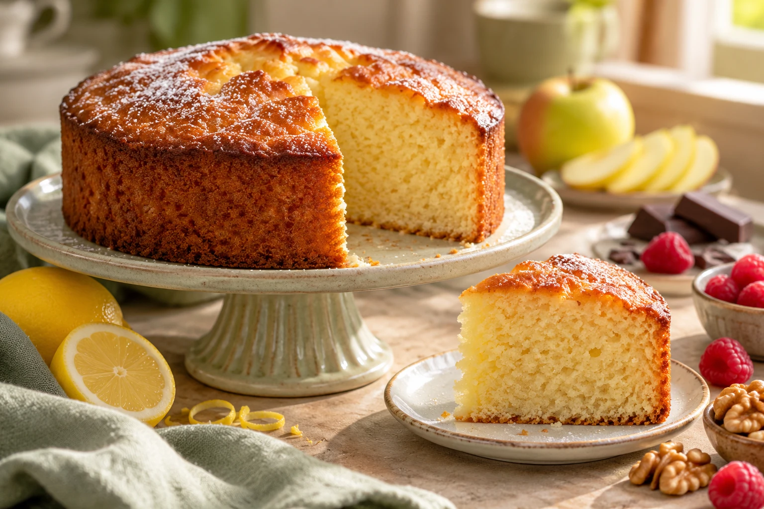 Gâteau au yaourt moelleux, 10 versions : plat terminé