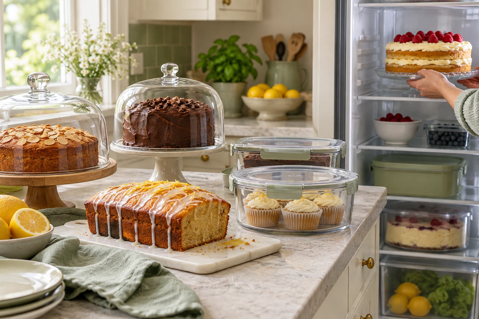 Conserver un gâteau maison : illustration du sujet