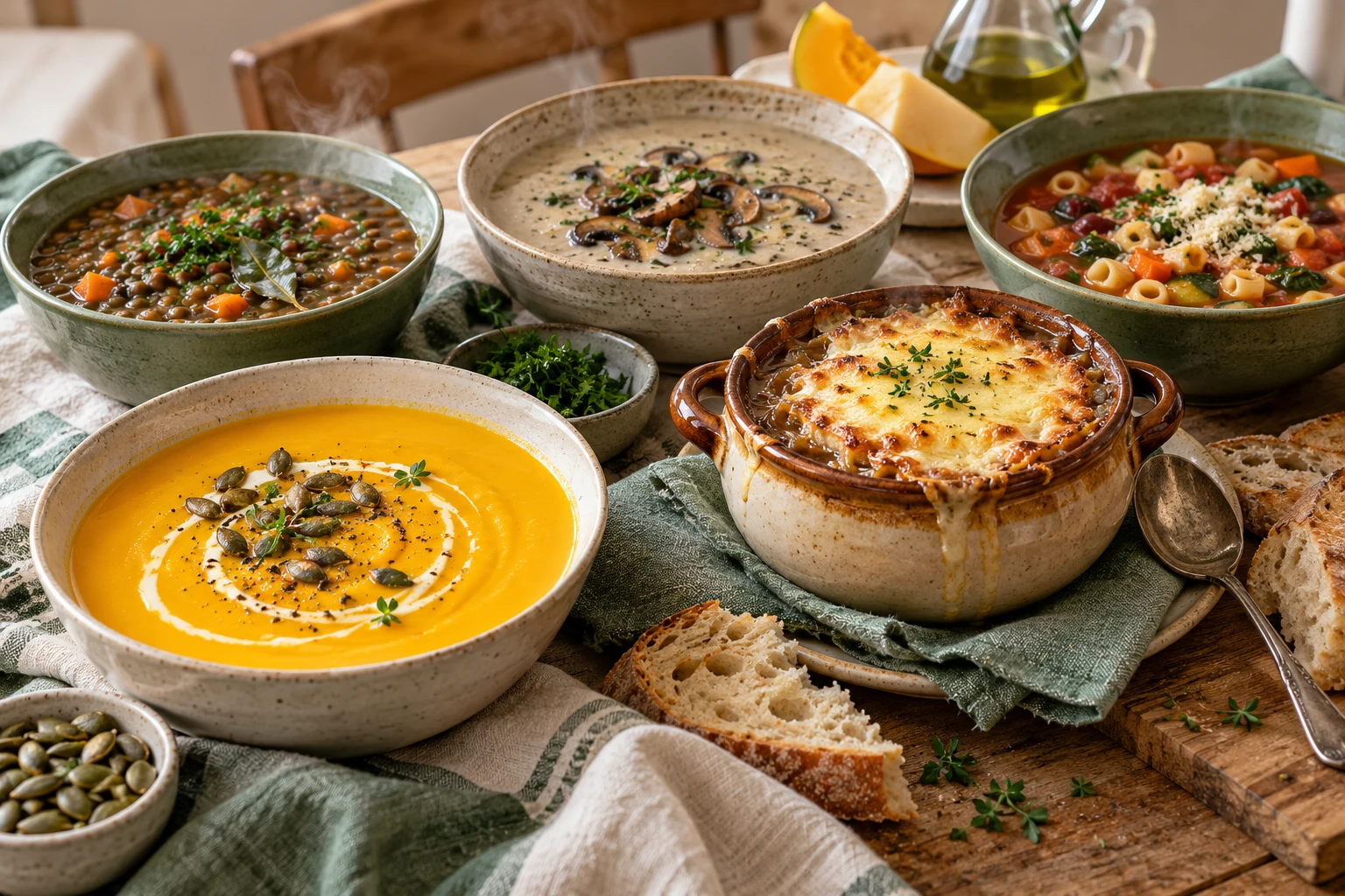 10 soupes réconfortantes pour l’hiver : illustration du sujet