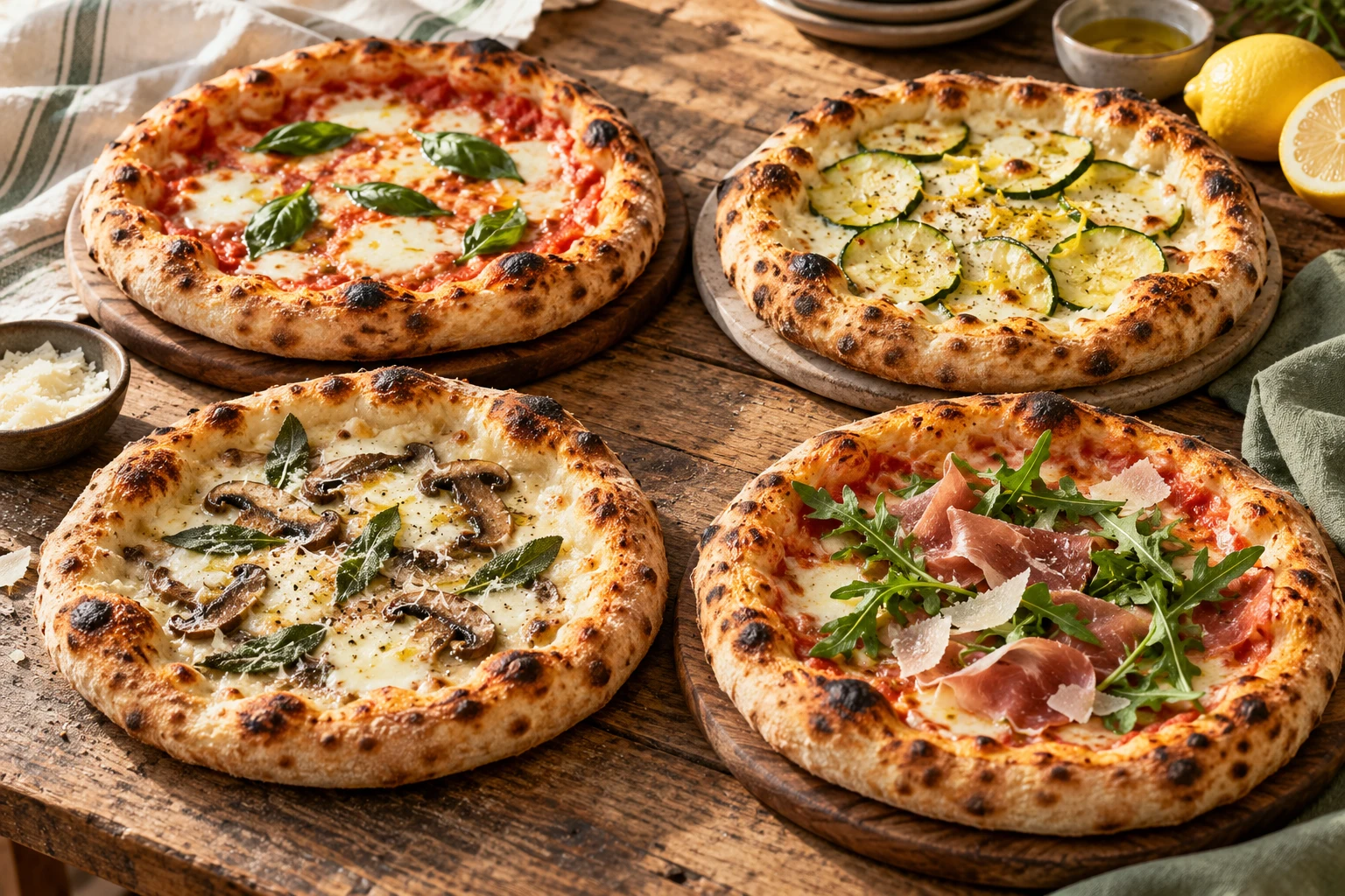 Pâte à pizza maison facile : plat terminé