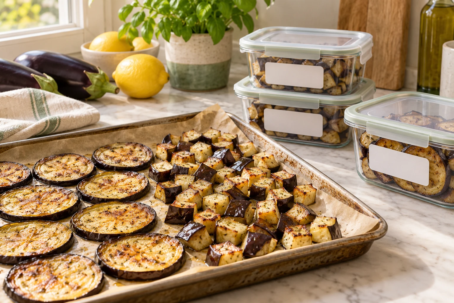 Congeler les aubergines : illustration du sujet