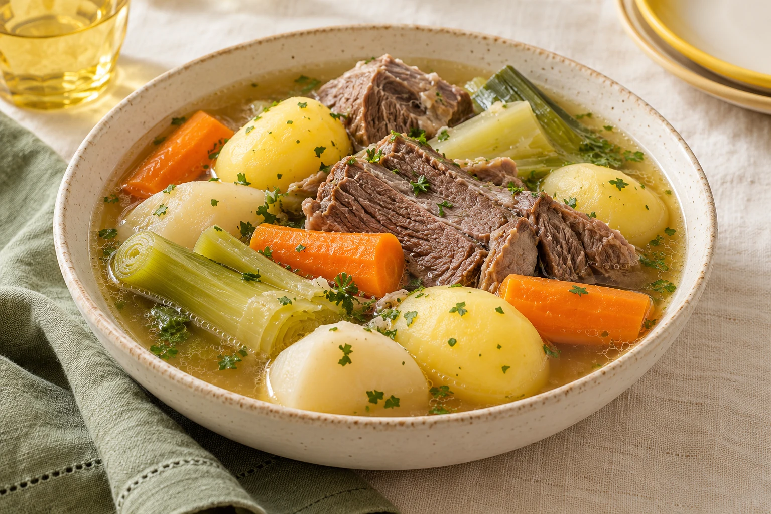 Pot-au-feu au Cookeo : plat terminé