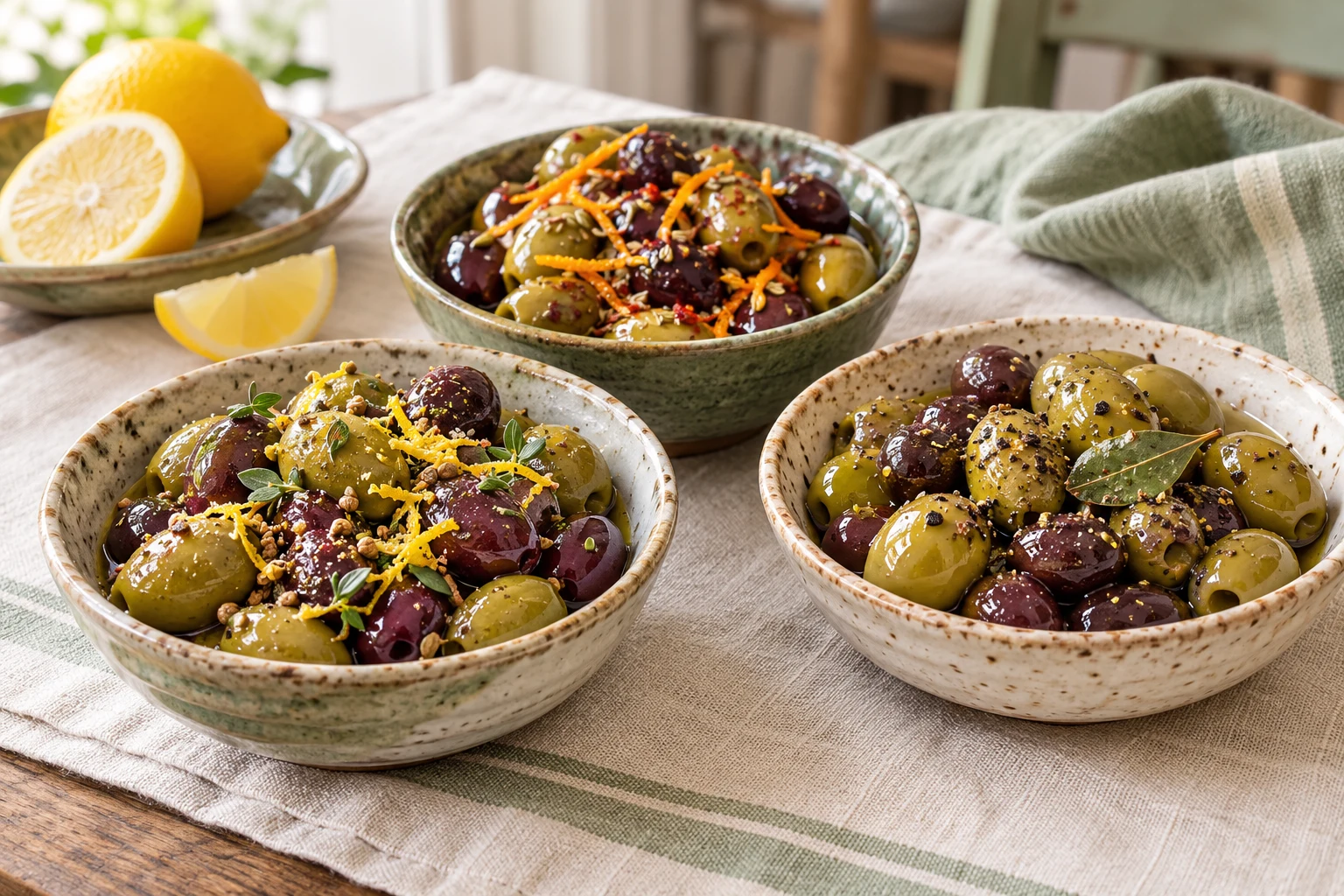 Préparer des olives maison : illustration du sujet