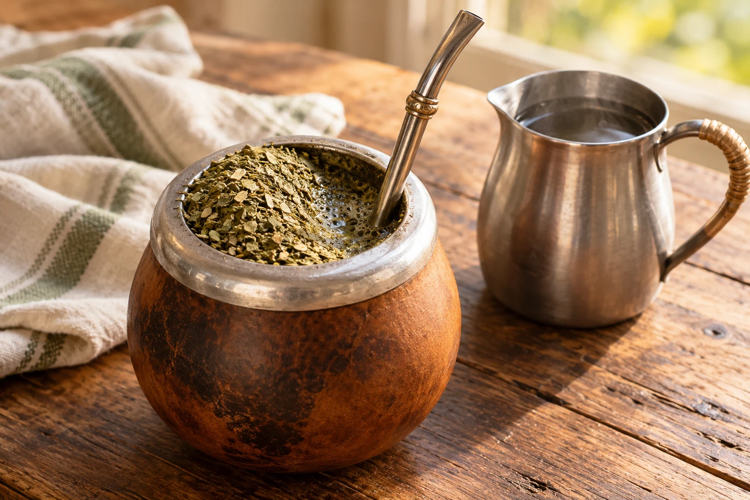 Préparer un maté traditionnel : plat terminé