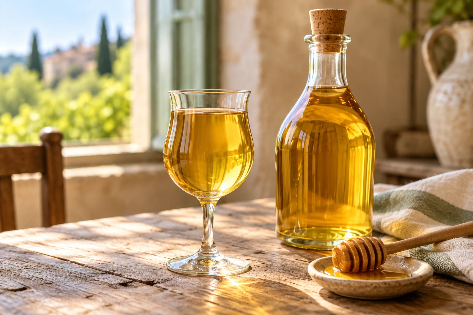 Hydromel traditionnel maison : plat terminé