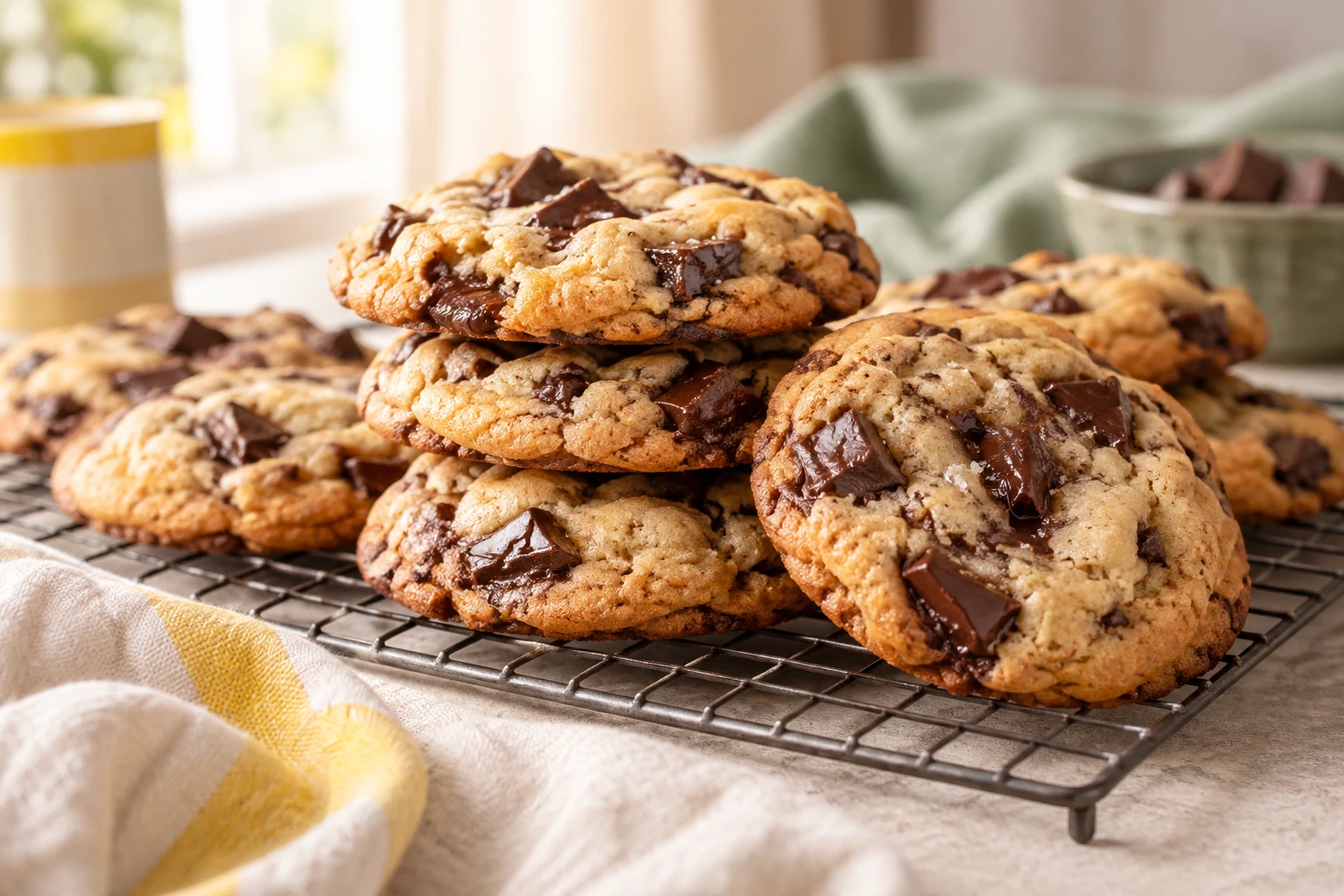 Cookies maison moelleux : plat terminé