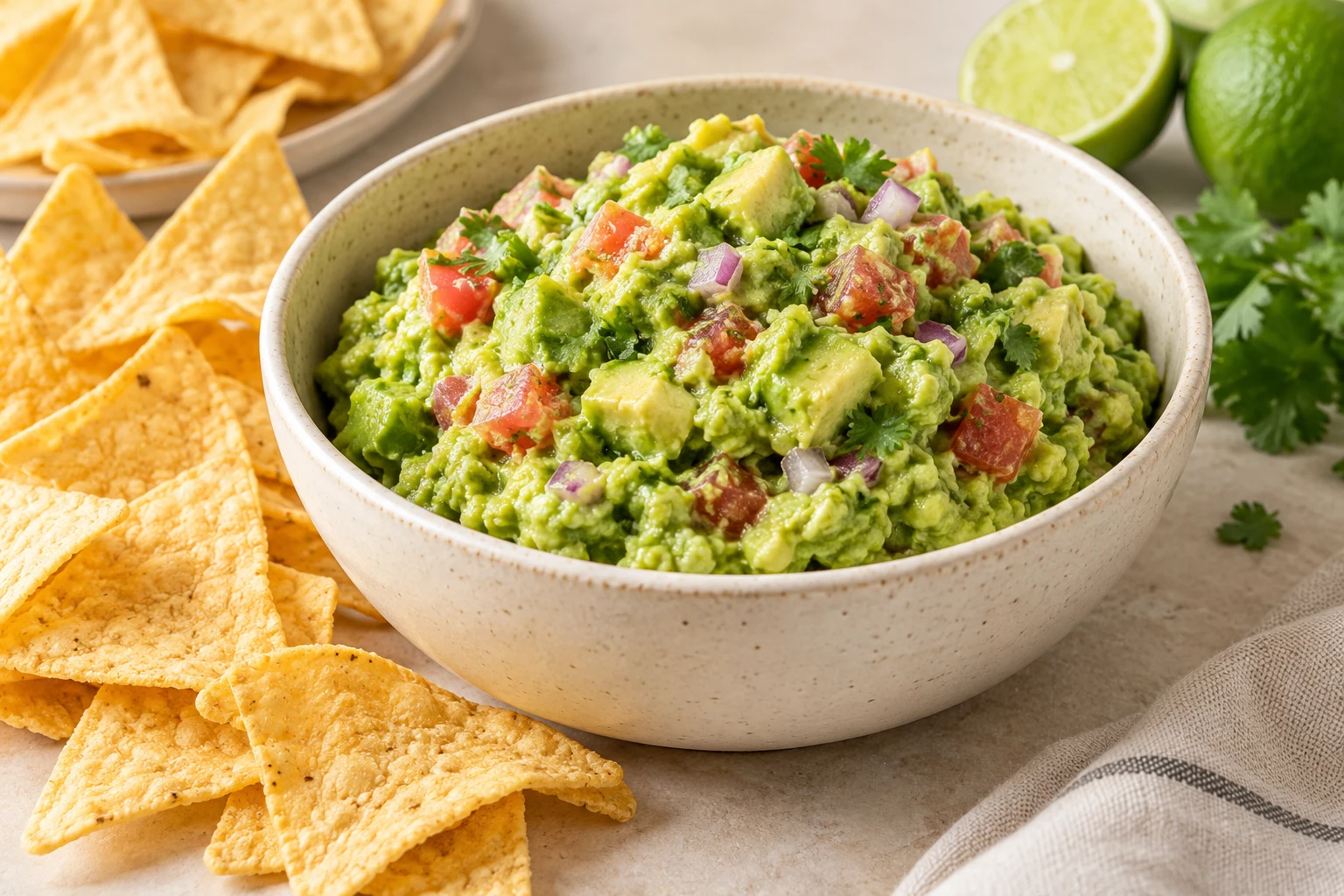 Guacamole facile maison : plat terminé