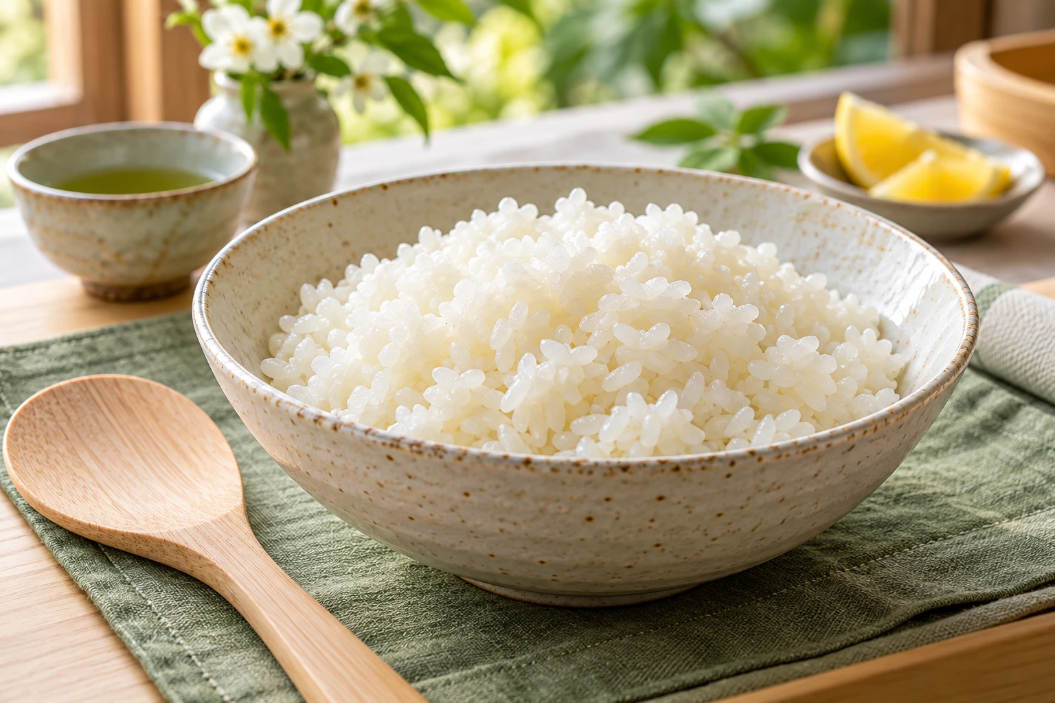 Riz à sushi au Thermomix : plat terminé
