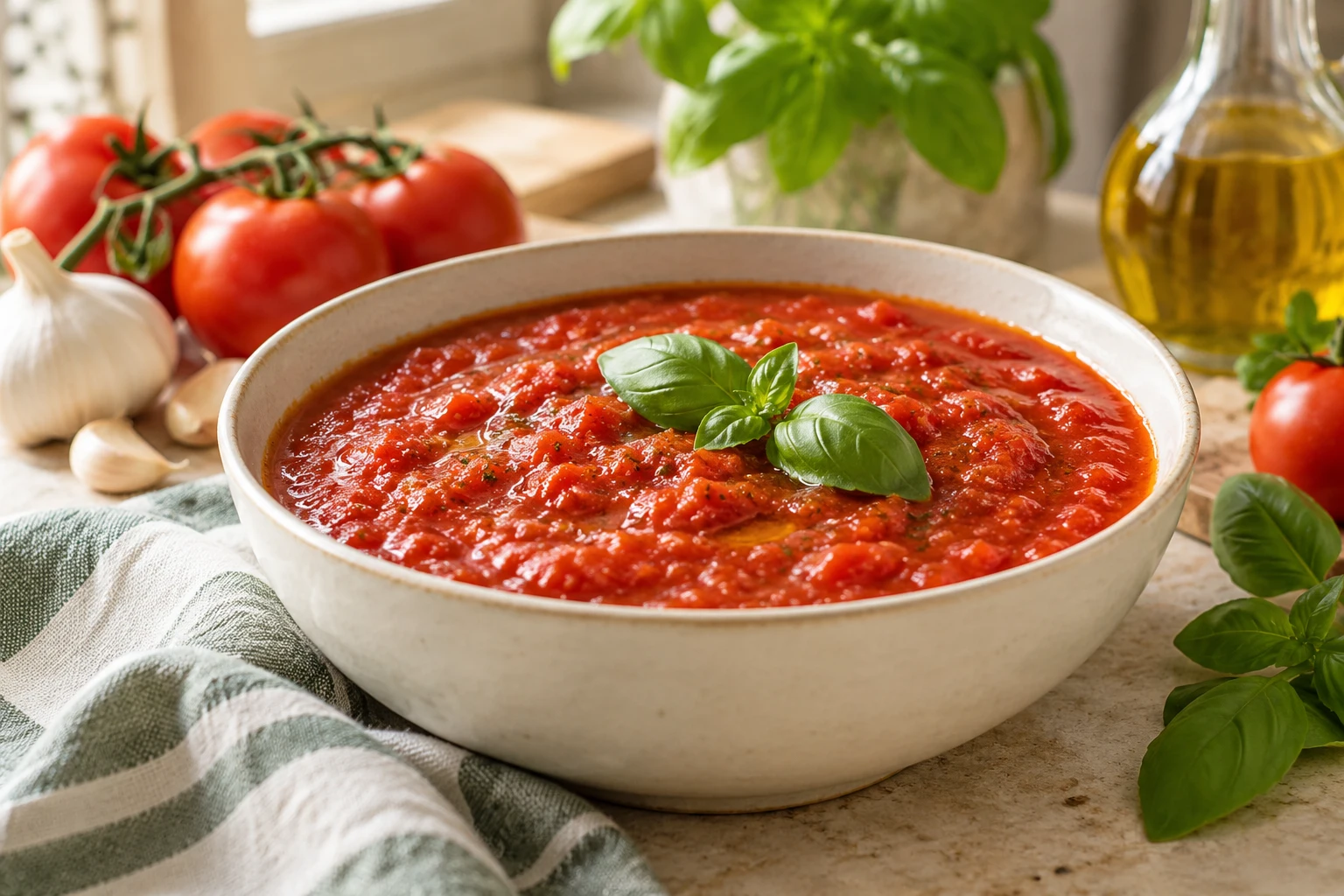 Sauce tomate au Cookeo : plat terminé