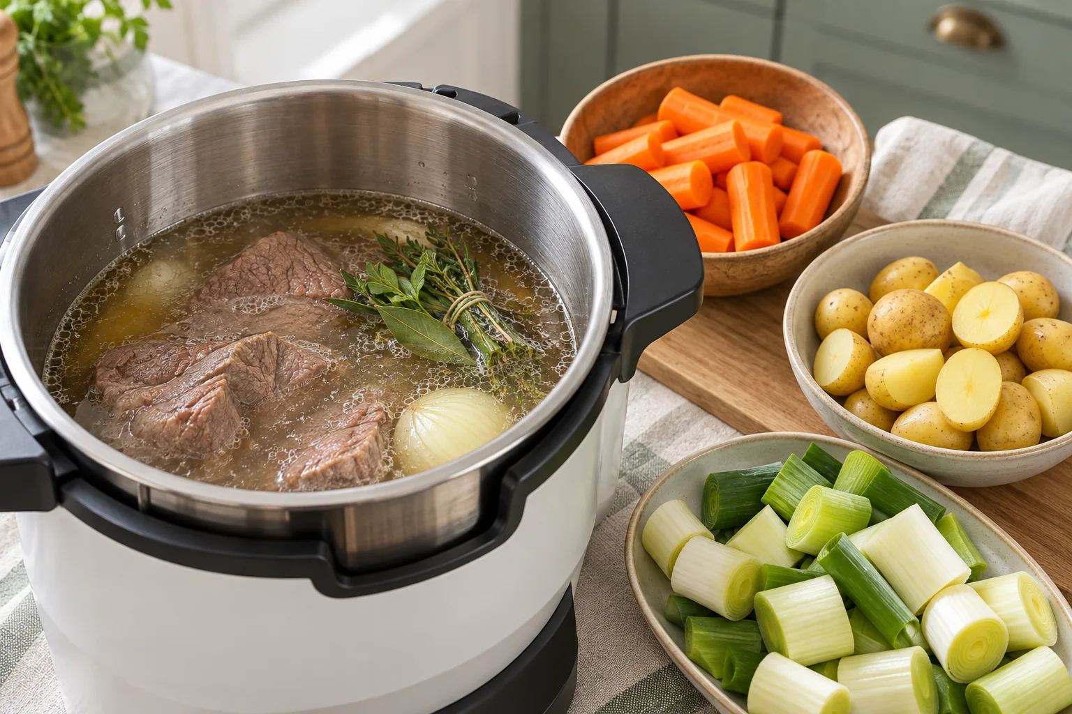 Pot-au-feu au Companion : échelonner les ajouts