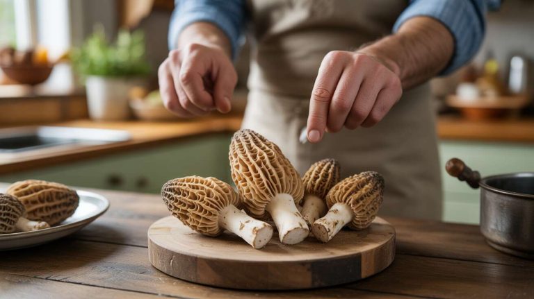Quelle est la meilleure méthode pour nettoyer des morilles fraîches ?