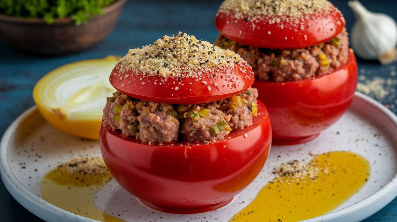 Le secret pour des tomates farcies plus juteuses que jamais, c'est un ingrédient simple