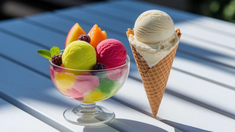 Connaissez-vous la différence entre un "sorbet" et une "crème glacée" ? Ce n'est pas qu'une question de lait
