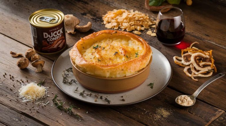 « J’ai fait cette recette de Shepherd’s pie au canard confit, c’est le plat réconfortant ultime de l’automne »