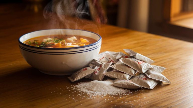 Les gens seraient surpris de la quantité de sel cachée dans une simple soupe en brique