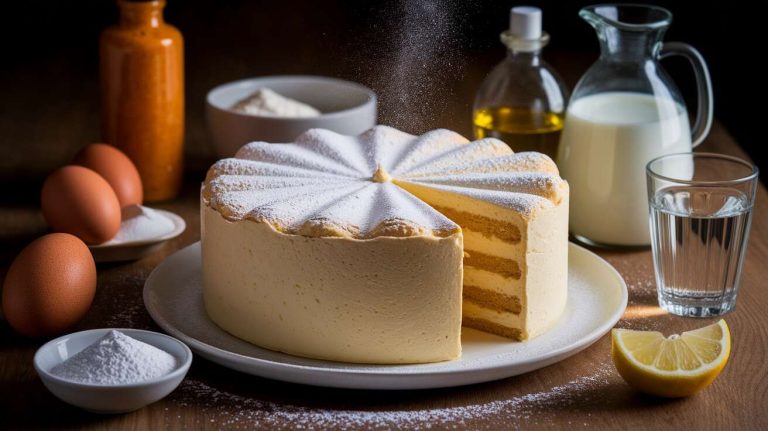 « Cette recette de "gâteau magique" à la vanille est bluffante, on obtient 3 couches avec une seule pâte »