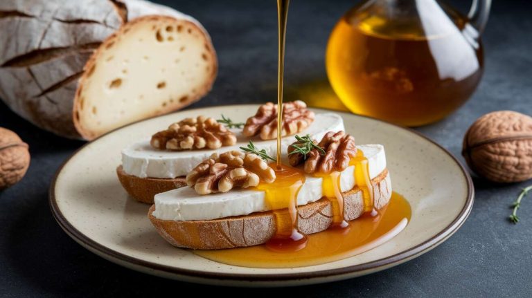 Un apéro express ? Ces toasts de chèvre chaud au miel et aux noix sont toujours un succès fou