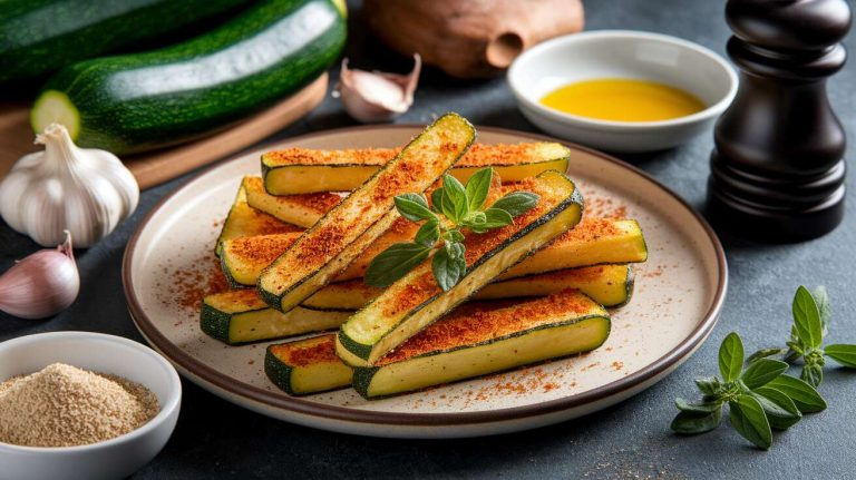 Cette technique pour faire des "frites" de courgettes panées au four est une alternative saine