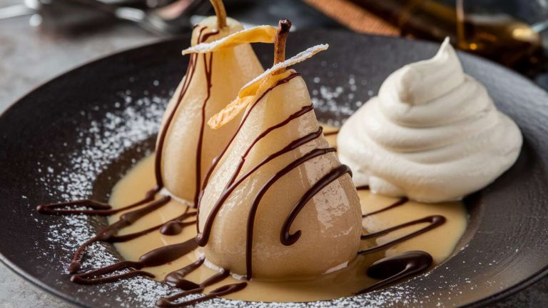 Un dessert chic et express ? Ces poires Belle-Hélène revisitées sont prêtes en 20 minutes