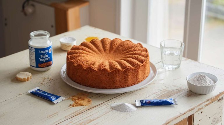 Une envie de sucré ? La recette du « gâteau au yaourt » le plus rapide du monde