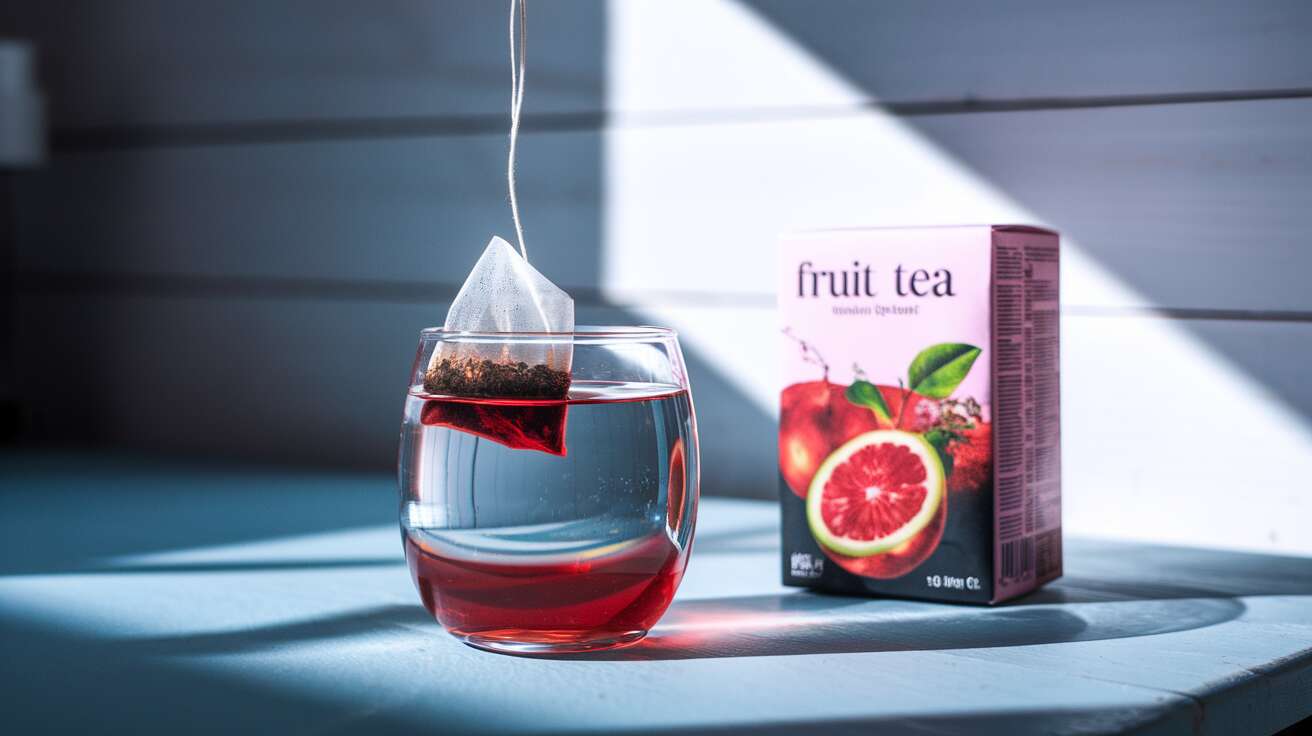 Cette astuce pour transformer l&rsquo;eau en « vin » avec un sachet de thé aux fruits rouges est visuellement bluffante