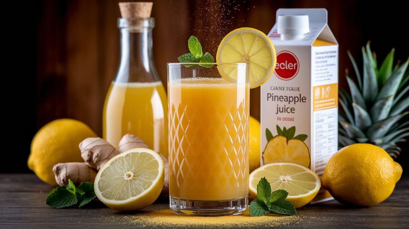 Jus de gingembre maison : la recette énergisante parfaite pour l’automne