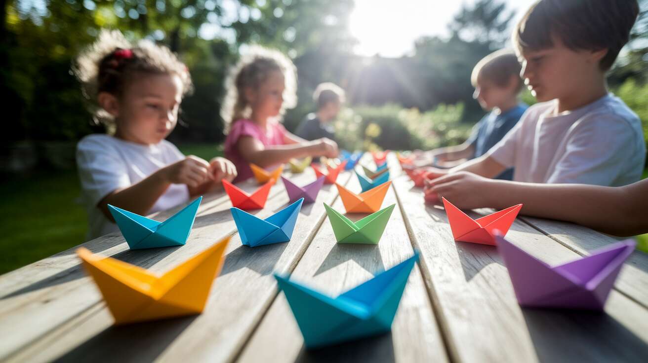Tuto facile : comment faire un bateau en papier avec les enfants