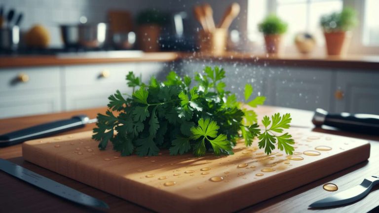 Comment conserver du persil frais déjà coupé ?