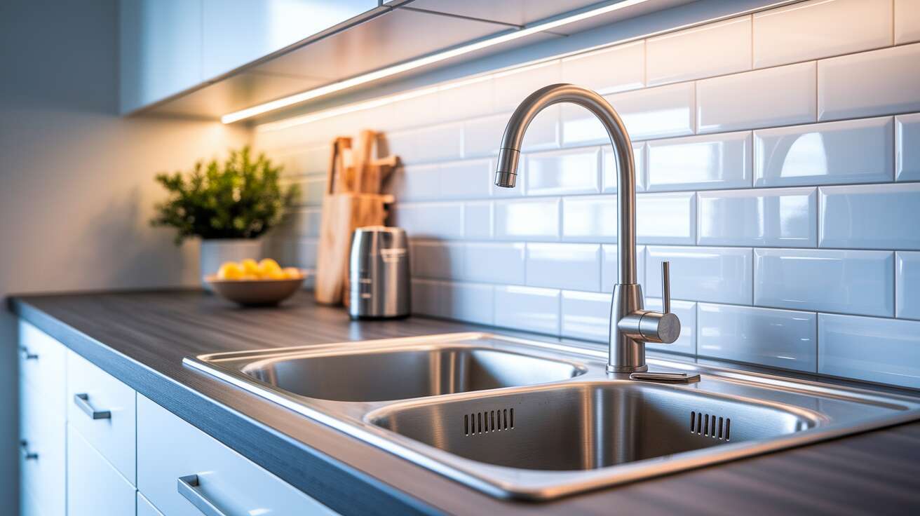 L’astuce étonnante pour nettoyer votre évier de cuisine et le faire briller sans bicarbonate ni vinaigre