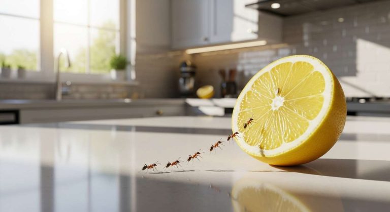 Astuce géniale pour faire fuir les fourmis de votre cuisine une bonne fois pour toutes avec du citron