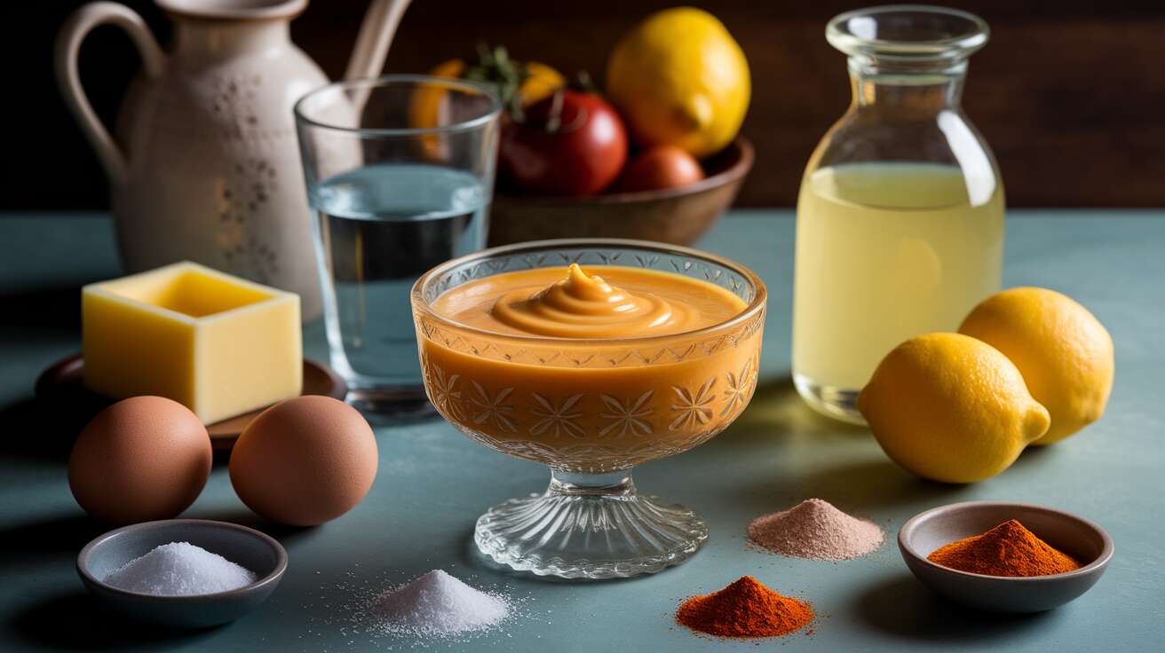 Le secret d'une bonne "sauce hollandaise", c'est de la monter au bain-marie très doucement