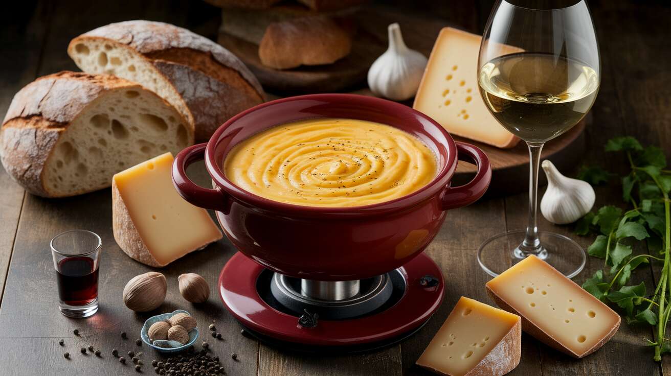 Le secret d'une bonne fondue savoyarde, c'est d'ajouter ce petit verre d'alcool à la fin