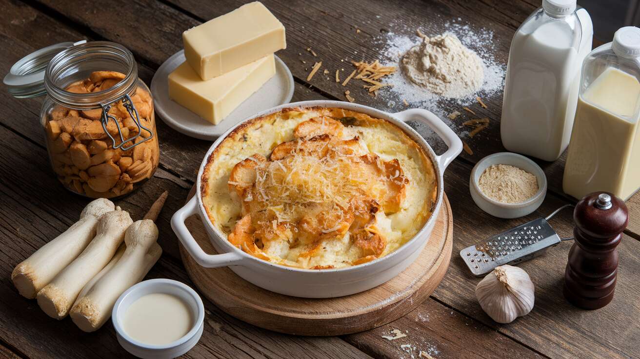 « J’ai préparé ce gratin de cardons à la lyonnaise, c’est un plat d’hiver méconnu mais absolument délicieux »