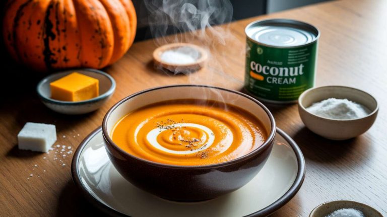 En 4 ingrédients à peine, préparez la soupe de potimarron la plus veloutée de l’automne