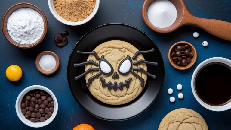 Cookie Araignée : recette Halloween Effrayante et Délicieuse