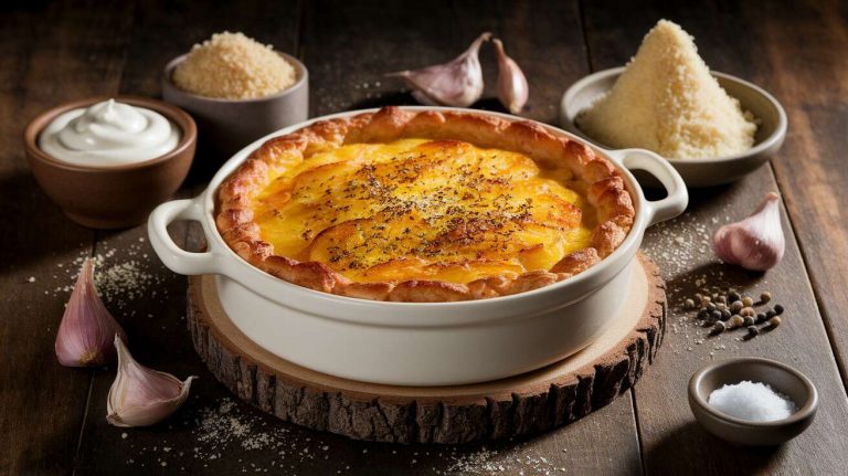 Gratin de pâtisson : recette savoureuse et facile