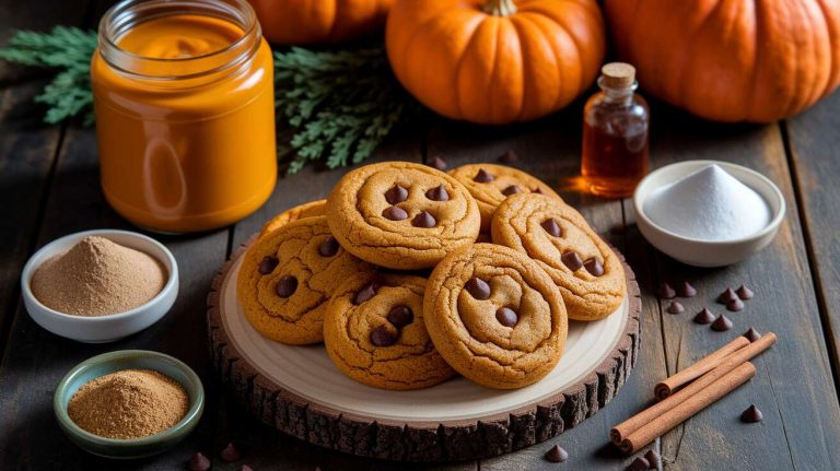 Recette de cookies à la citrouille : doux et épicés