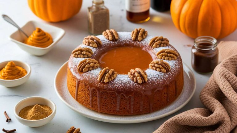 Gâteau automnal : recette facile et savoureuse