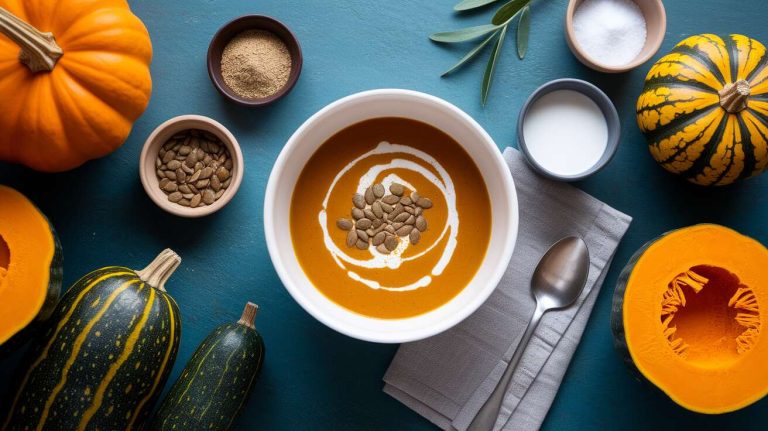Soupe de citrouille : recette maison facile et réconfortante