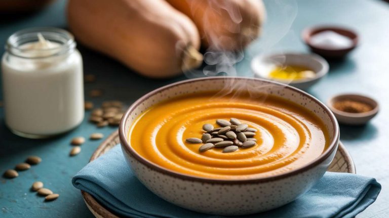Velouté de Butternut Maison : recette Facile et Délicieuse