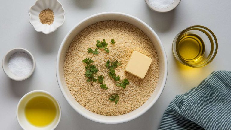 Recette de semoule pour couscous traditionnel